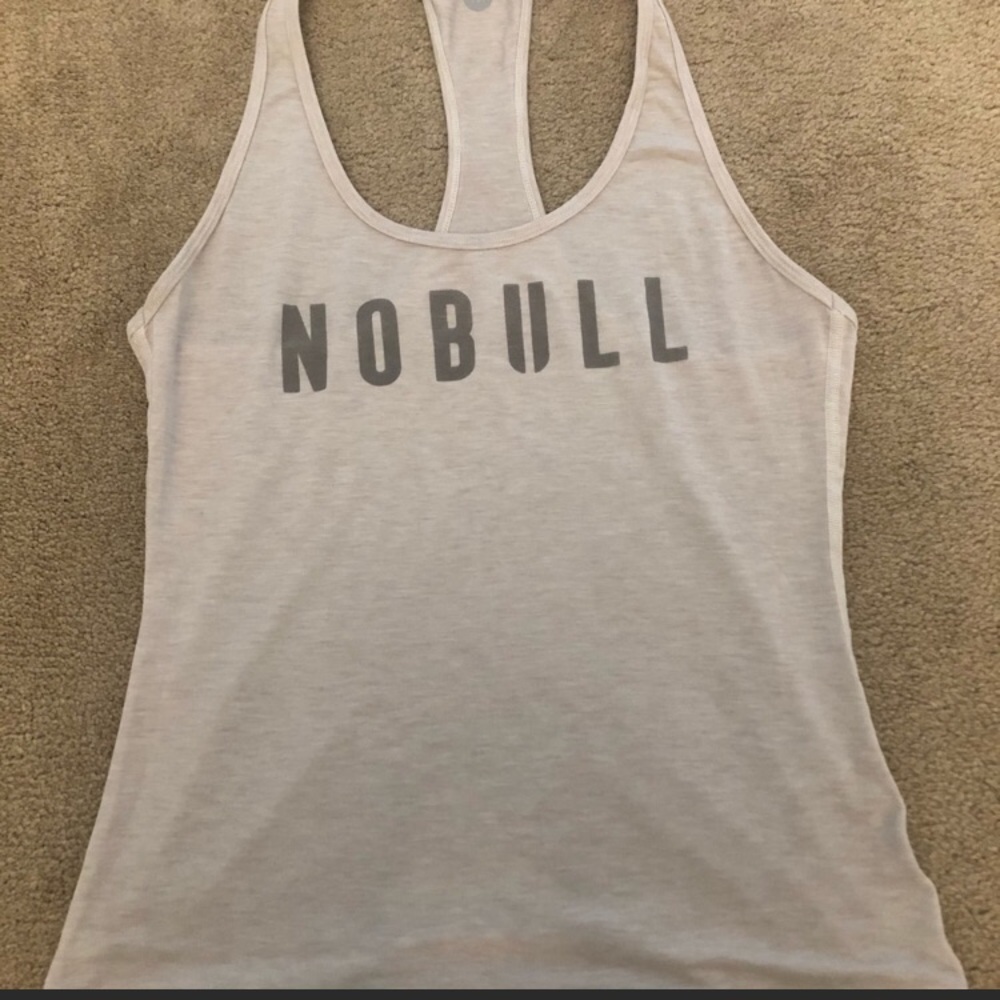 Oatmeal nobull tank